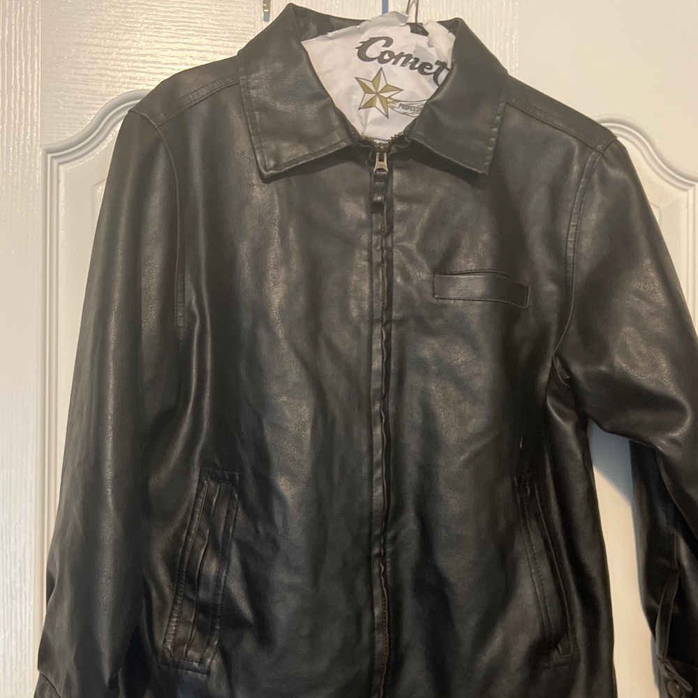 Boys Leather Jacket - Arizona
